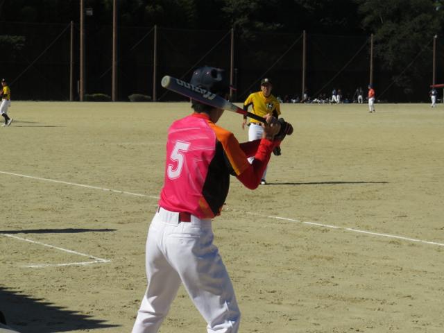 Ｎｏｖｅｍｂｅｒ　藤村杯ソフトボール大会応援