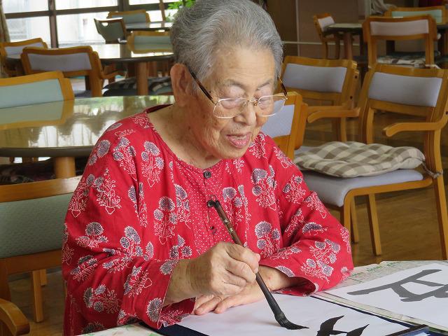 8・2019　書道クラブ