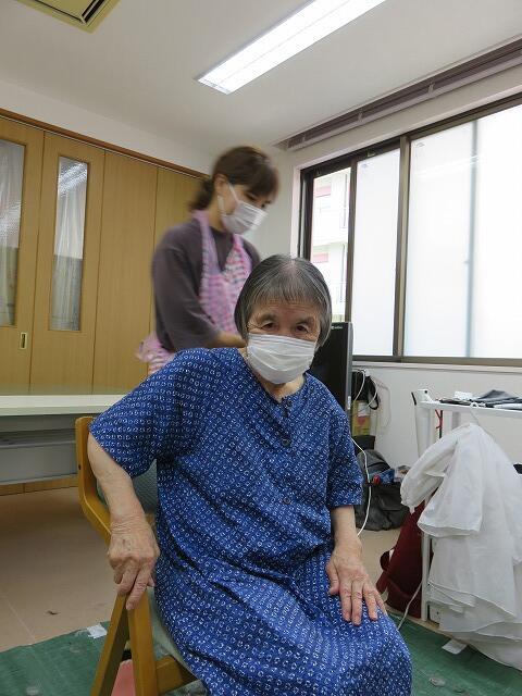 8・2021　  new移動散髪　初日(*'ω'*)