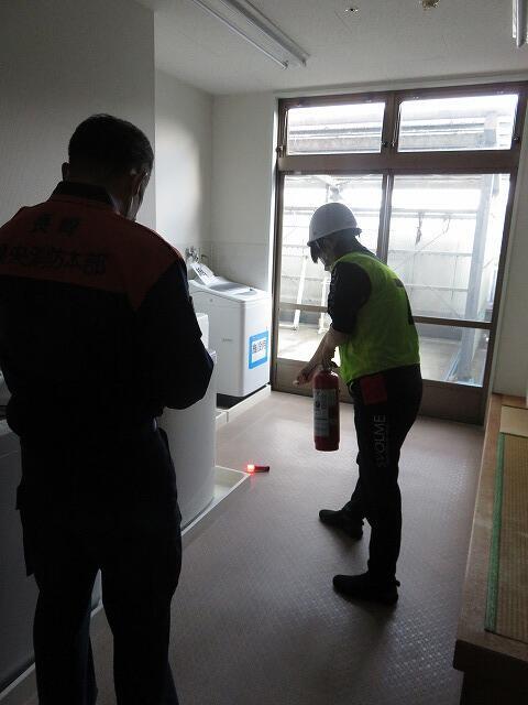 12・2021　火災避難訓練実施(*'ω'*)火の用心