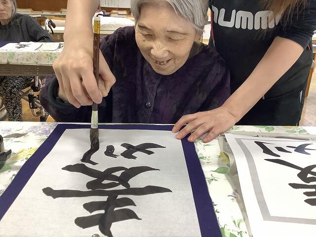 5・2023　書道クラブ(*'ω'*)