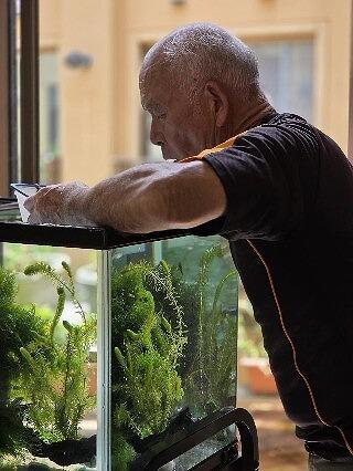 7・2025　水槽の水替え(*'ω'*)