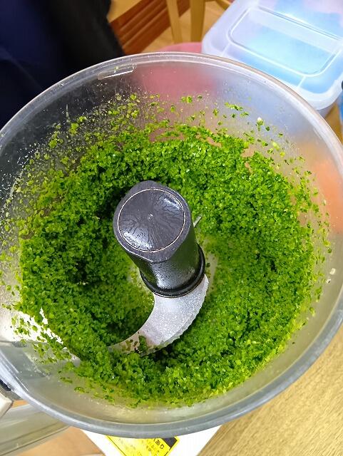 8・2025　ゆずこしょう作り(^_-)-☆