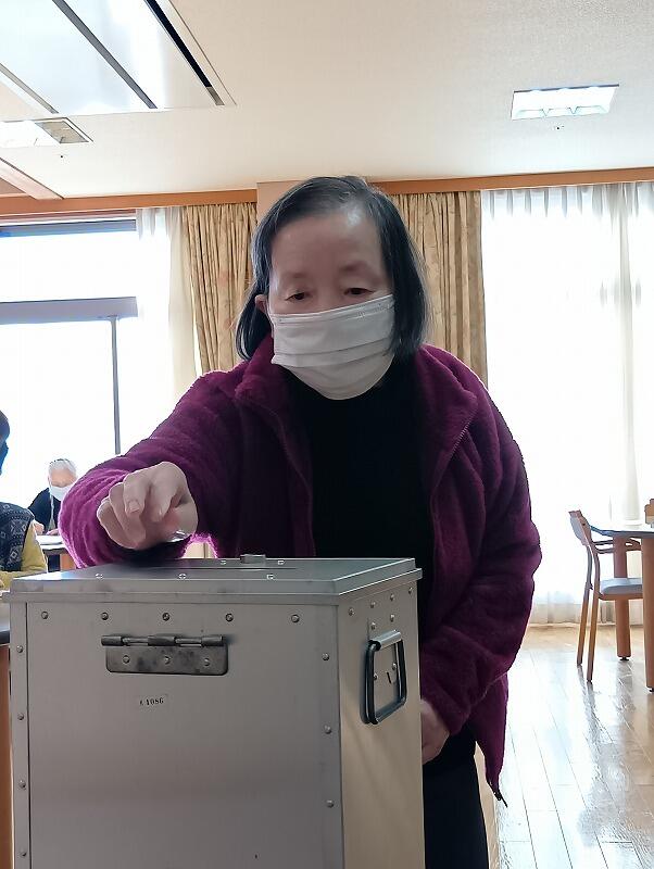 2・2026　不在者投票(*'ω'*)清き一票