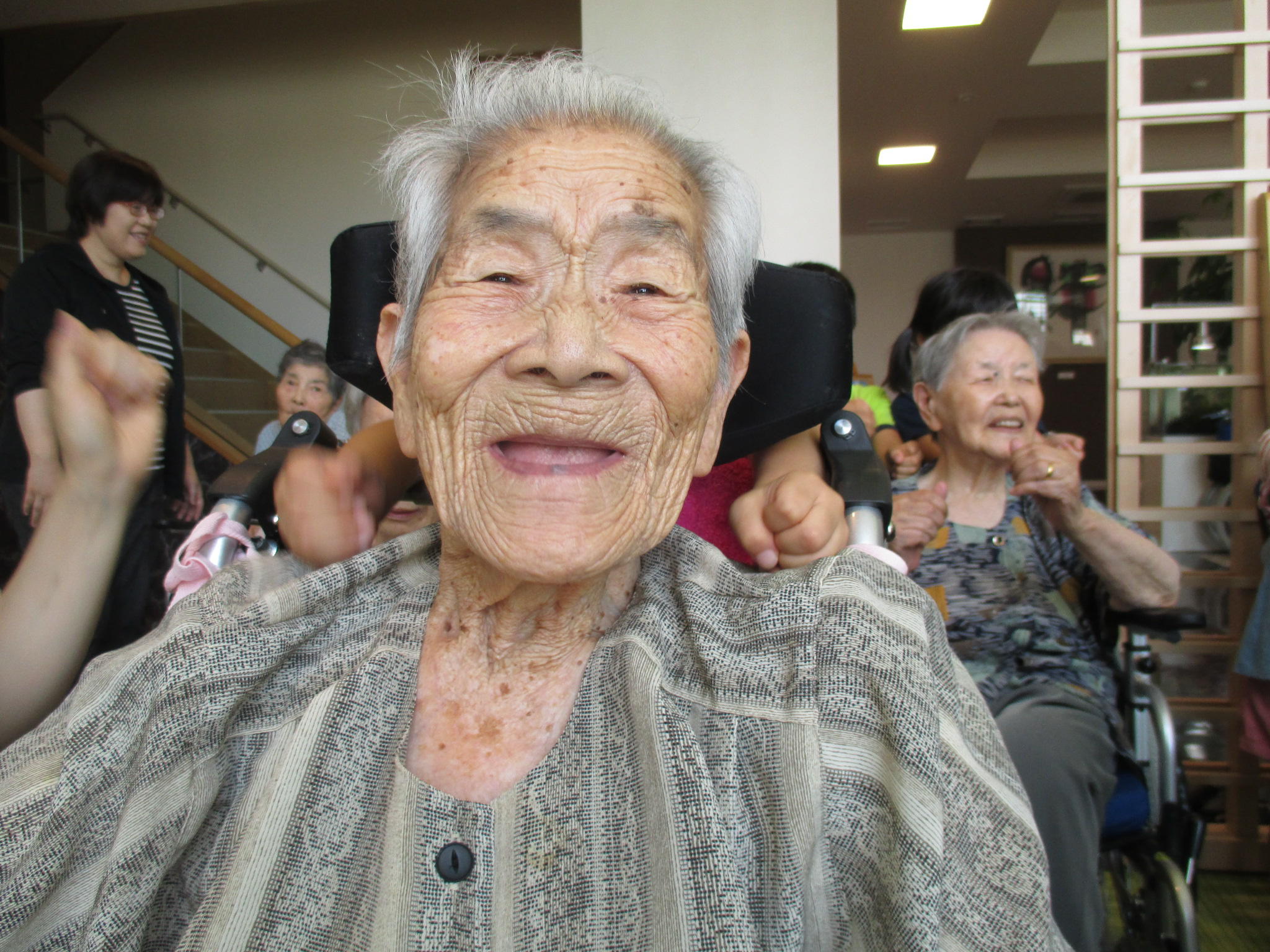 元気いっぱい　子ども達