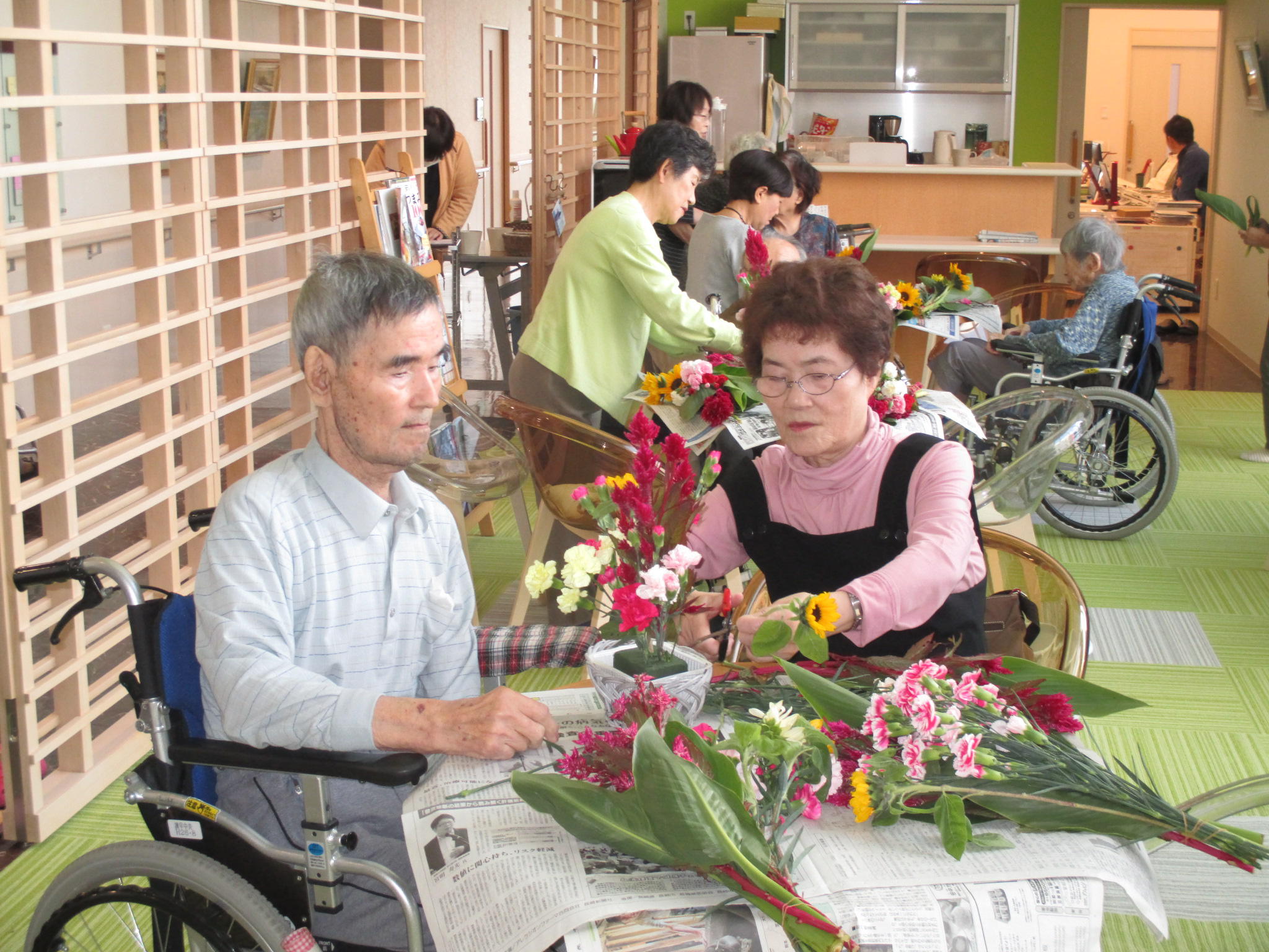 １０月　花あそび