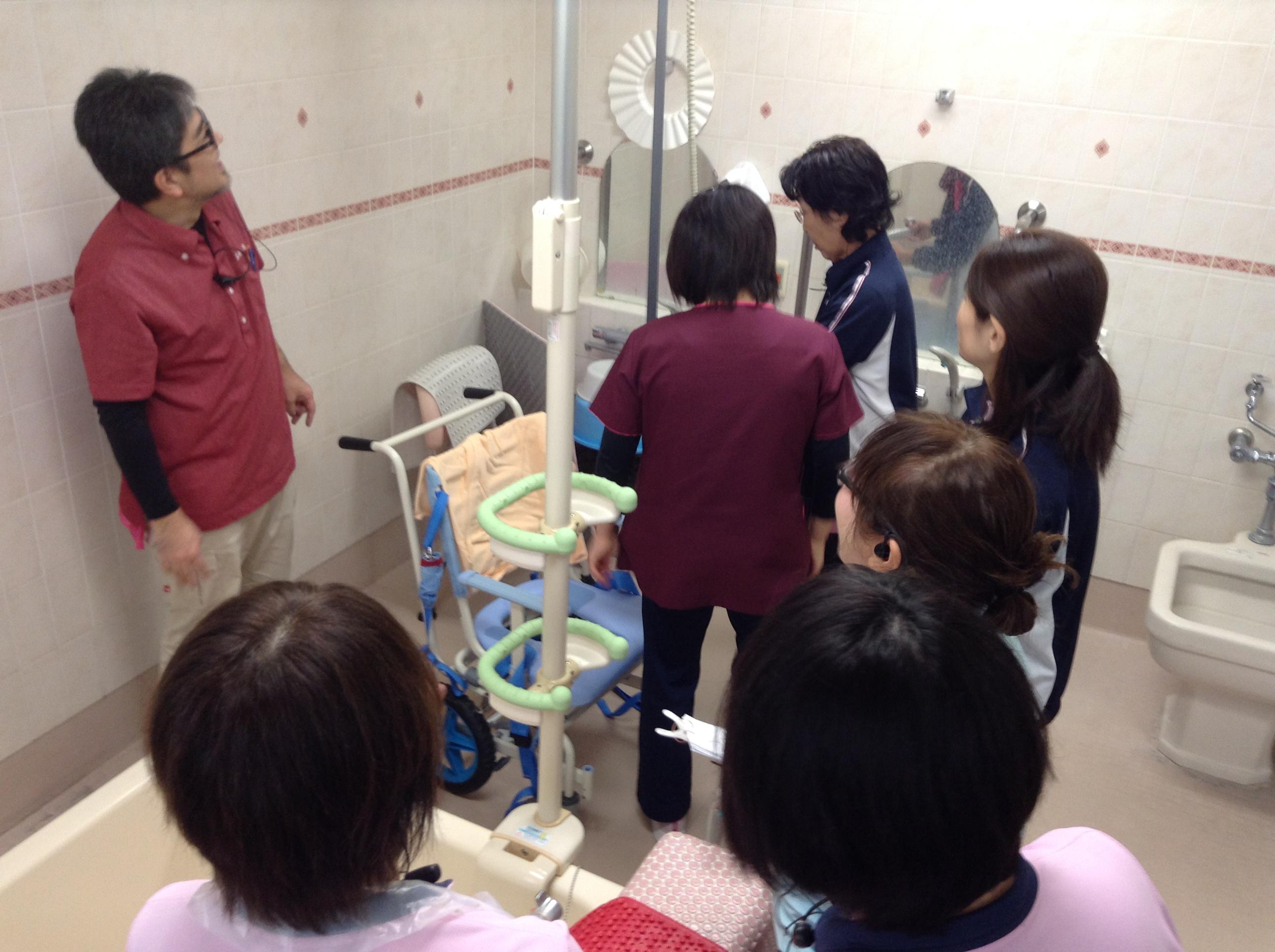 天井走行式リフト　勉強会