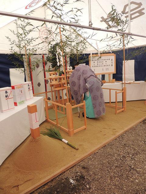 諫早ニュータウン地鎮祭