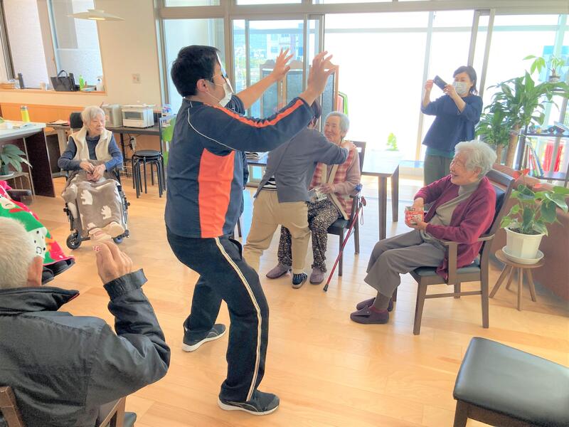 豆まきをしました♪