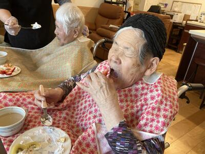 おやつレク開催☺笑☺