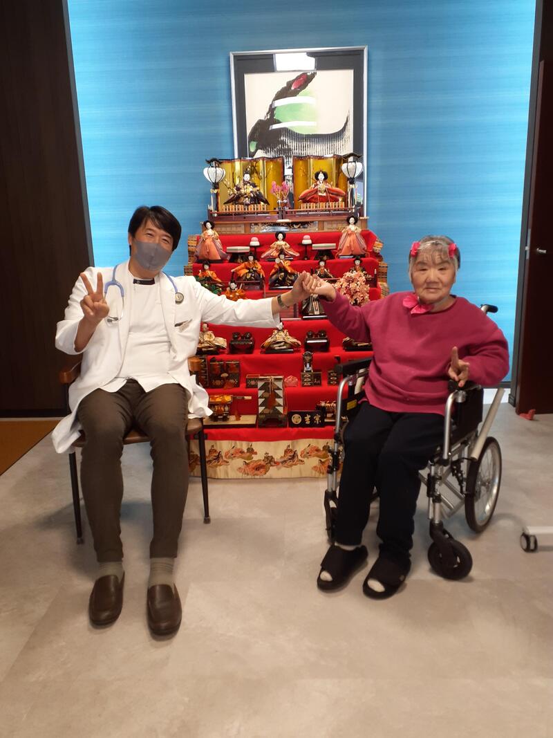 池田先生と二人で♪
