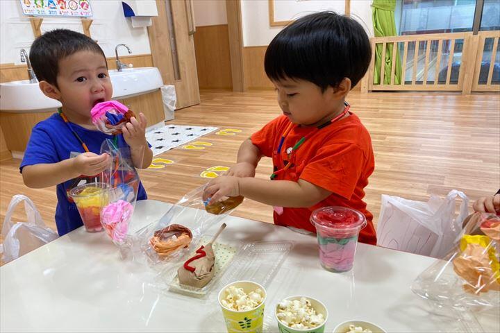 お祭りごっこ・お店屋さんごっこ